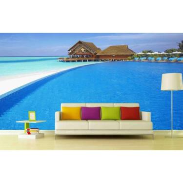 Imagem de Papel de Parede Painel Fotográfico Praia n94 2,00X3,00 - Voce Decorand
