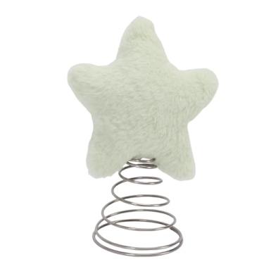 Imagem de Zerodis Topper de árvore de Natal, Toppers de árvore Base Estável Ornamento de Topo de de Estrela de Natal para Temas de Fazenda Celebrações de e Várias Decorações de Festa de de, Estrela de Copa