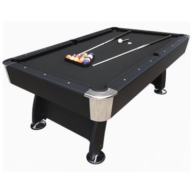 Imagem de Mesa De Sinuca Profissional Ahead Sports Preto Com Tacos E Jogo De Bolas Completo