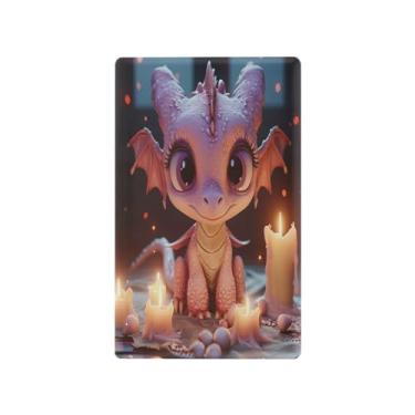 Imagem de Wassud Placa de cobertura de interruptor de luz de chama, capa de tomada de interruptor único, placa de parede, decoração de casa, sala de estar, quarto, decoração