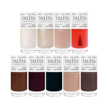 Imagem de Kit 9 Esmaltes Anita Coleção Completa Talita Cardozo