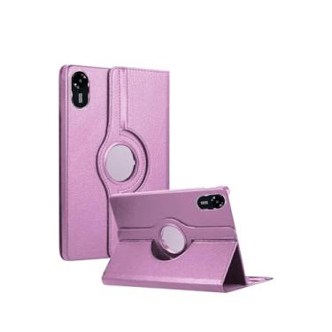 Imagem de Capa Giratória para Xiaomi Redmi Pad 2 11'' – Kit Opcional com Película Paper like, Sleep/Wake, Magnética, Proteção Completa (Rosa-claro, Apenas Capa)