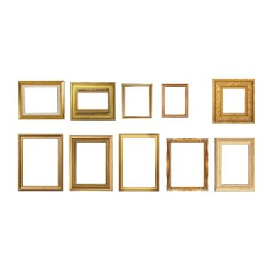 Imagem de 20 adesivos retrô para moldura espelhada, decalques de PET para scrapbook DIY, decoração de álbum de fotos, artesanato, decoração de casa, estilo vintage descascar e colar