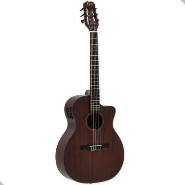 Imagem de Violão Tagima Nylon Gran Reserva Vegas EQ Dark Mahogany