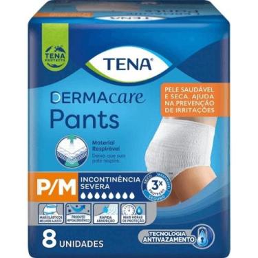 Imagem de Fralda Tena Pants DermaCare - Uso Adulto, P/M com 8un
