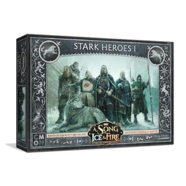 Imagem de A Song of Ice and Fire Tabletop Miniatures Game Stark Heroes Set I | Strategy Game for Teens and Adults | Ages 14+ | 2+ Players | Average Playtime 45-60 Minutes | Made by CMON