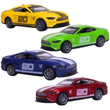 Imagem de Brinquedo infantil Carrinho Pull Back Cores Sortidas - Castela
