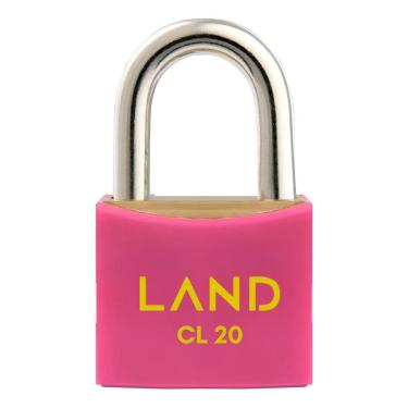 Imagem de Cadeado Cl 20 Latao Preto Land Blister - Rosa Rosa