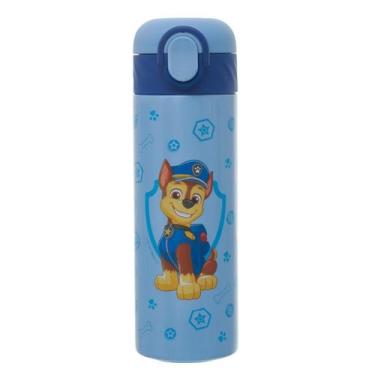 Imagem de Garrafa Aço Inox 400ml Patrulha Canina Kouii Antivazamento, Chase