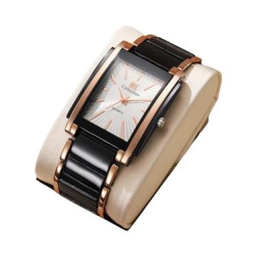 Imagem de Relógio De Pulso Masculino De Luxo Com Pulseira De Aço Inoxidável, Rel