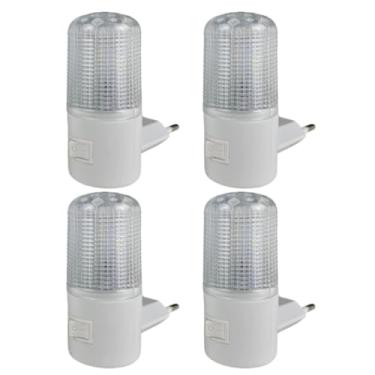 Imagem de LumináRia Abajur Luz Noturna Led Tomada Bivolt Elegante E PráTico Adequado Para Quartos E Salas De Estar(4)