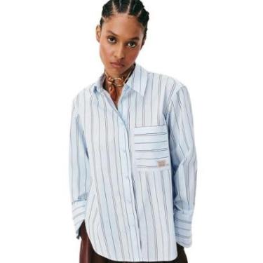 Imagem de Camisa Feminina Hering Manga Longa Fio Tinto-Feminino