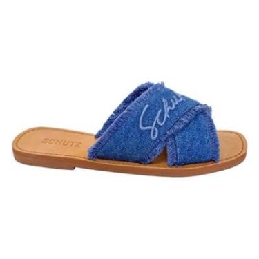 Imagem de CHINELO SCHUTZ SLIDE JEANS FEMININO S208890127-Feminino