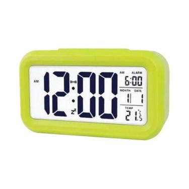 Imagem de Mini Despertador Digital Inteligente Com LCD, Temperatura, Calendário,