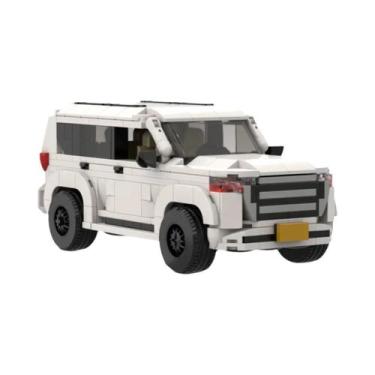 Imagem de Conjunto De Blocos De Montar De Corrida MOC Speed City Champion Racer 