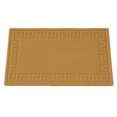 Imagem de Tapete Capacho Antiderrapante para Porta – Vinil Premium em PVC, Opções de 1 a 6 Unidades, 38x58cm(Avelã,6)