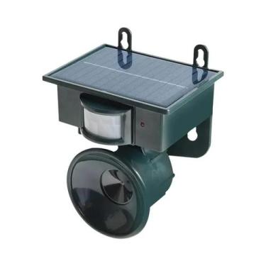 Imagem de Repelente Ultrassônico Solar para Aves, Cervos, Gatos, Cães e Ratos, C