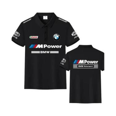 Imagem de Camisa Polo De Manga Curta Unissex BMW Motorrad Para Equipes De Motoci