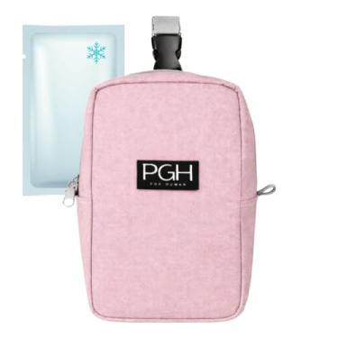 Imagem de Lancheira Térmica Minibox Compacta para Escola e Trabalho Minibox (Rosa com Gelo)