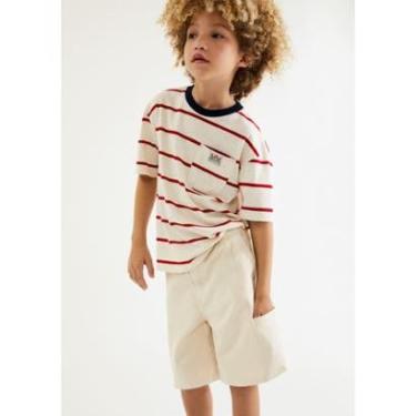 Imagem de Bermuda Infantil Menino Reta Em Sarja-Masculino