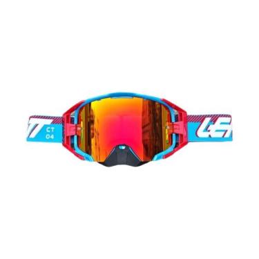 Imagem de Capacete De Moto BMX Unissex Para Verão Com Óculos De Segurança Para E