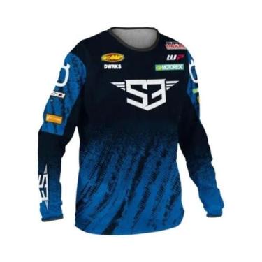 Imagem de Camisa De Ciclismo Feminina S 3 TEAM BMX Moto Enduro Motocross MTB Jer