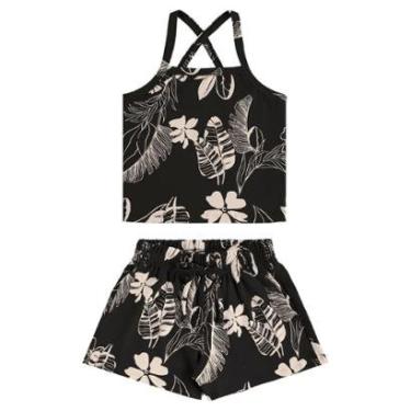 Imagem de Conjunto Regata Cropped e Short Bee Loop-Feminino