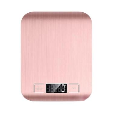 Imagem de Balança Digital De Cozinha 10kg Com Display LCD Em Aço Inoxidável E Fu