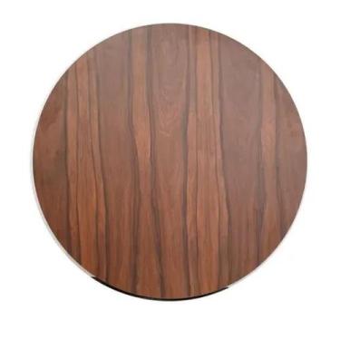 Imagem de Tampo em MDF Redondo 70 cm - Imbuia - Personal Decor Design, Marrom
