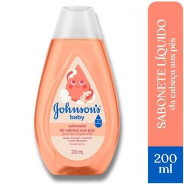 Imagem de Sabonete Líquido Johnson's Baby Glicerina Da Cabeça Aos Pés 200ml