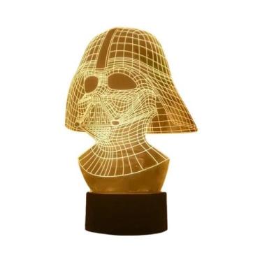 Imagem de Lâmpada LED 3D Do Personagem Ironman Spiderman Da Disney Para Quarto I