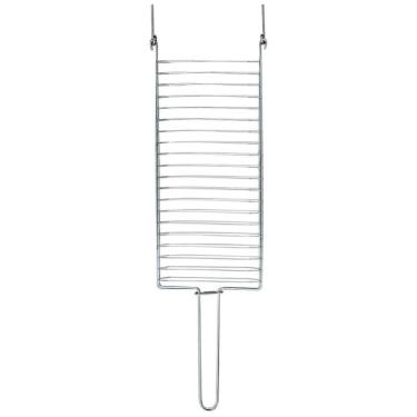 Imagem de Kit Preparo Churrasco 3Pcs Churrasqueira Grelha Espeto 55Cm