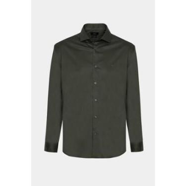 Imagem de Camisa Aramis Manga Longa Tech Cotton Blend Verde-Masculino