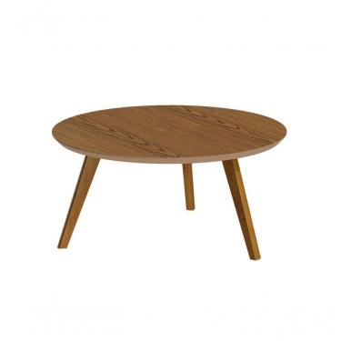 Imagem de Mesa De Centro Classic Redonda Freijó - Imcal Móveis