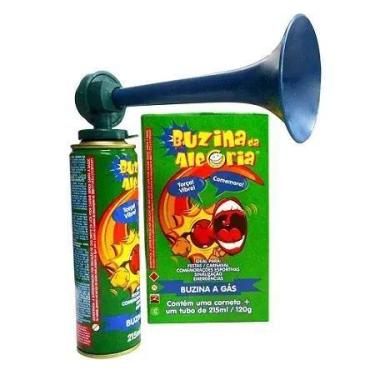 Imagem de Buzina a Gás 250ml (120g) - Som Potente Portátil - Genérico