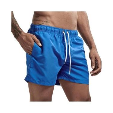 Imagem de Calções De Banho Masculinos De Secagem Rápida, Leves, Com Forro De Mal