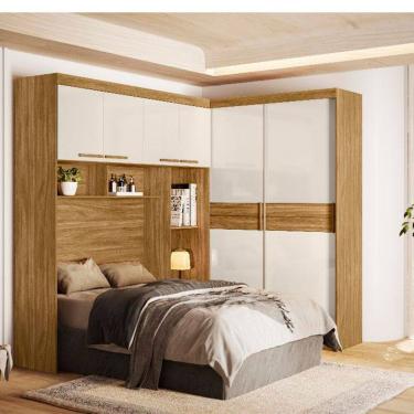 Imagem de Guarda-Roupa Casal Modulado Flex 6 Portas 5 Gavetas Moval Florenca