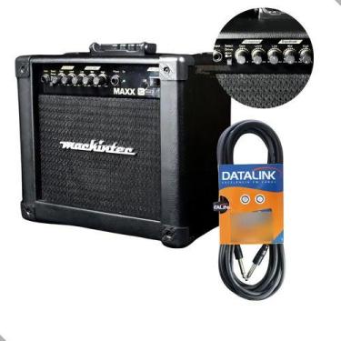 Imagem de Amplificador Guitarra Mackintec Preto Maxx 15w 6" + Cabo