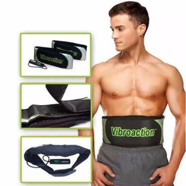 Imagem de Eletroestimulador Fisioterapia Cinto Massagem Vibroaction