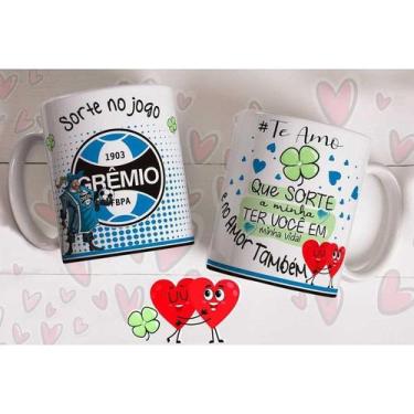 Imagem de Caneca Personalizada Dia Dos Namorados Sorte No Jogo 325ml - ABRAKADAB