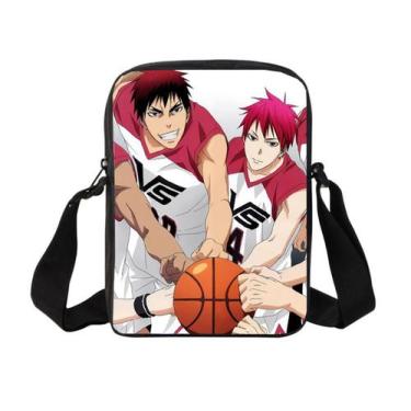 Imagem de Bolsa de ombro Anime Kuroko's Basketball Poliéster 17x5x23cm - Yiweisa