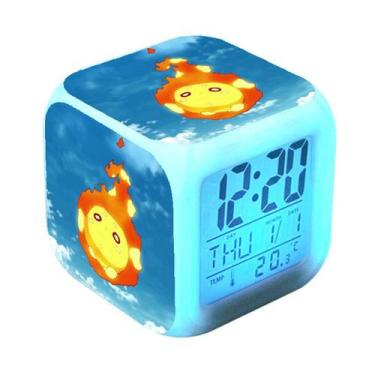 Imagem de Despertador Yanyan Fire Brigade Square LED Digital com alarme - yiweis