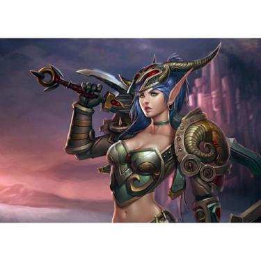 Imagem de Pôster de arte de parede Picture Warcrafts Anime Art 30x42cm - yiweisa