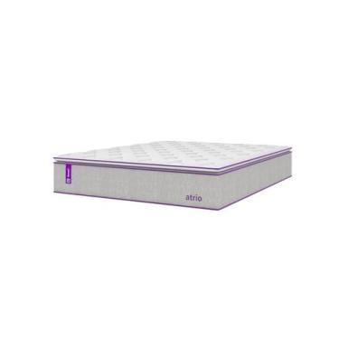 Imagem de Colchão King Atrio Molas Ensacadas 193x203x34cm Espuma D28 Pillow Top 