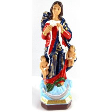 Imagem de Imagem de Nossa Senhora Desatadora dos Nós 20 Cm Gesso