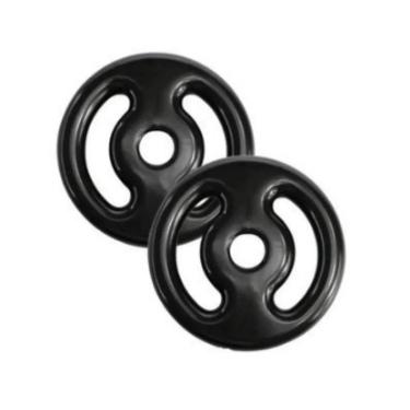 Imagem de Par de Anilha Emborrachada 5kg Vazada-Unissex