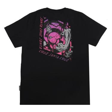 Imagem de Camiseta Santa Cruz Roskopp Break Center - Preto-Masculino