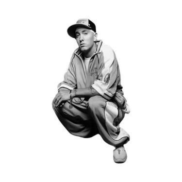 Imagem de Pôster De Canvas Eminem 8 Mile, Rapper E Cantor De Hip Hop, Arte De Pa