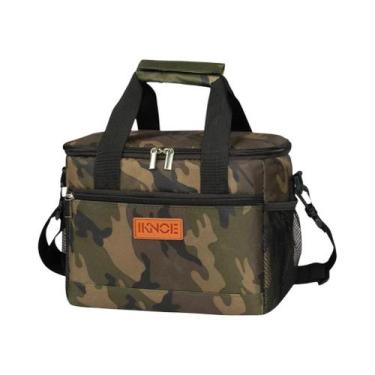 Imagem de Bolsa Térmica Preta Para Almoço Com Pacote De Gelo, Portátil, Para Est