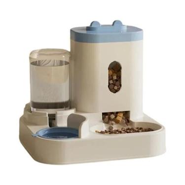 Imagem de Fonte Automática De Água E Comida Para Cães E Gatos Com Grande Capacid